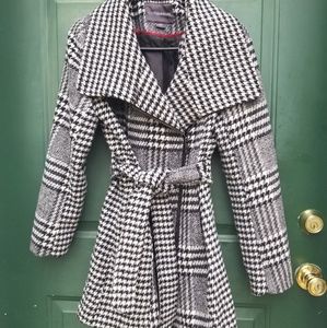 Houndstooth Winter Coat